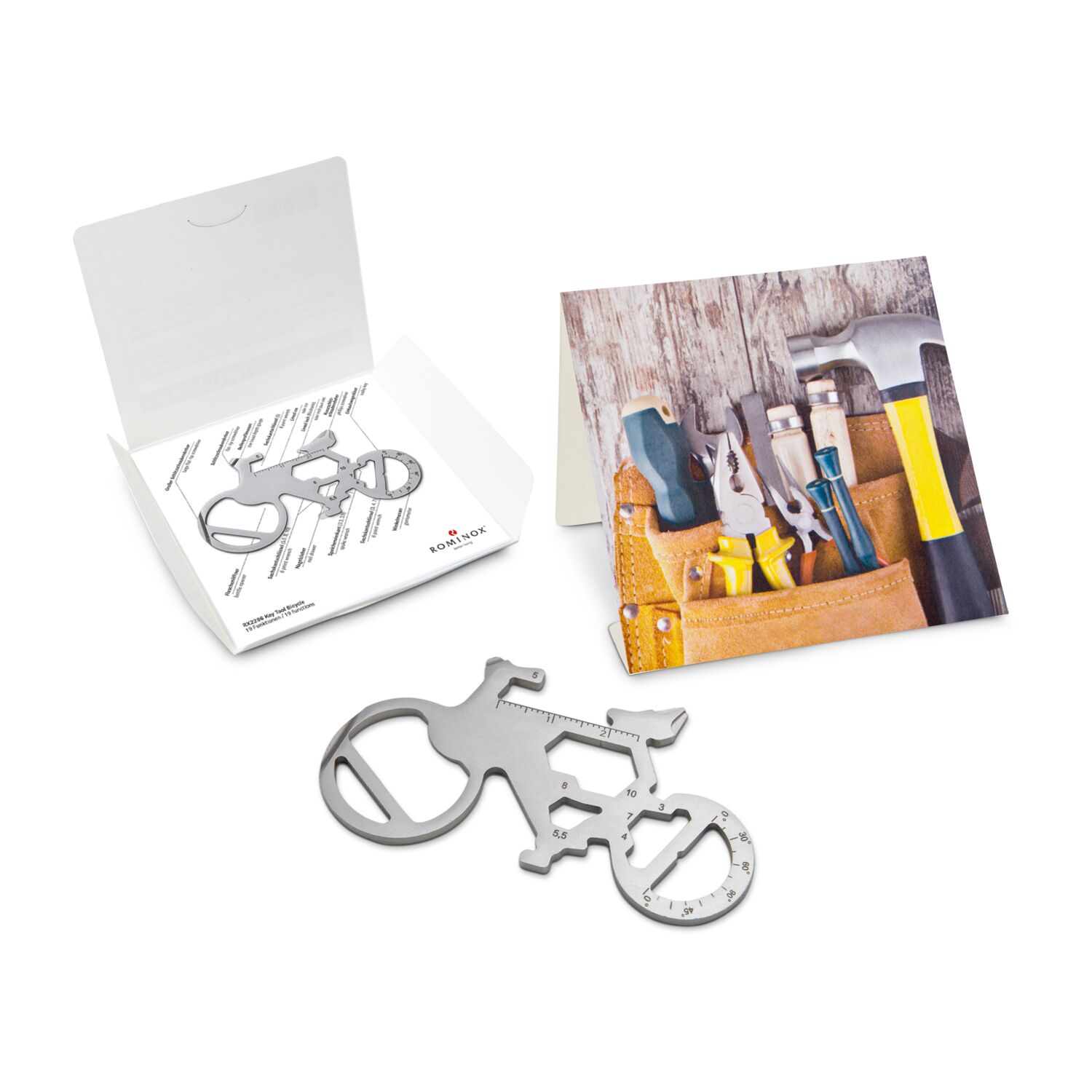ROMINOX® Key Tool Bicycle (19 Funktionen) Werkzeug
