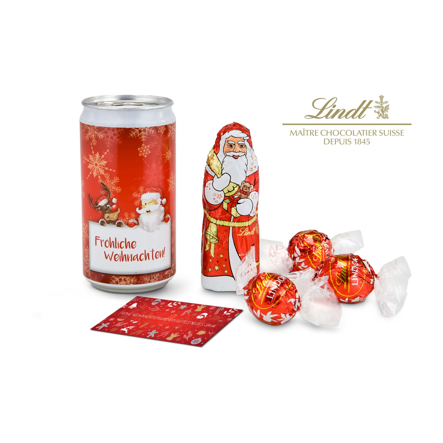 Geschenkset / Präsenteset: Lindt-Geheimnis - Santa