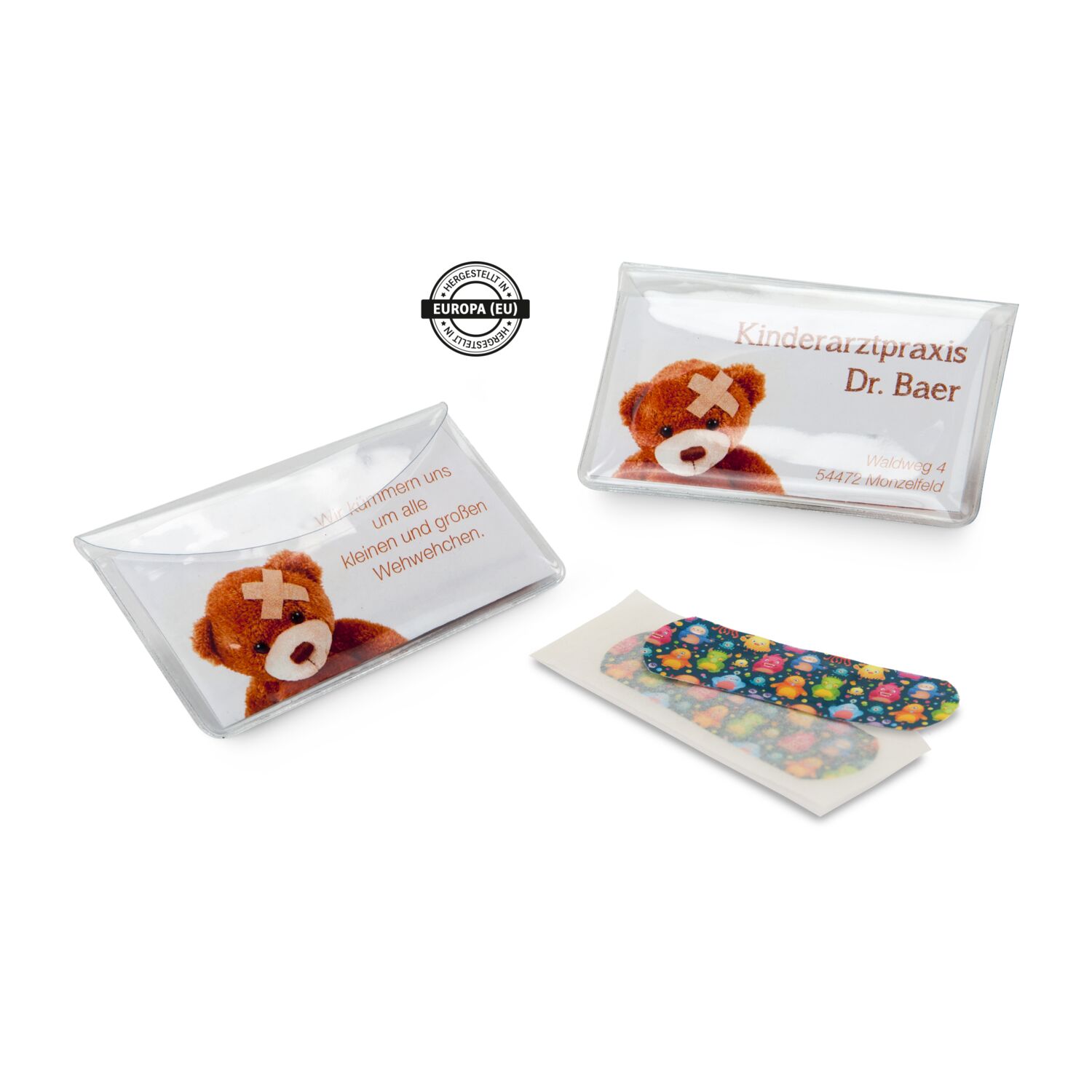 Pflastermäppchen PVC - Monster