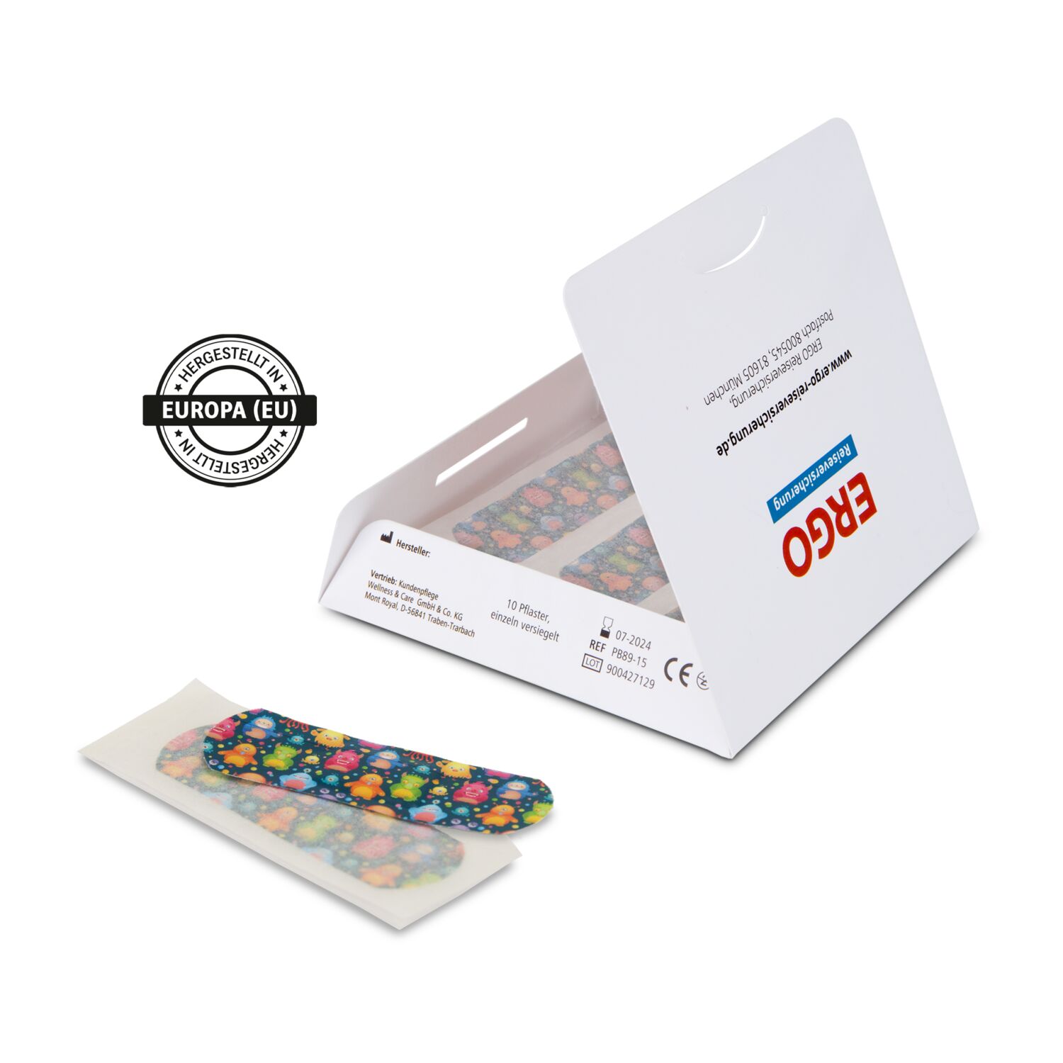 Pflastermäppchen Big - Monster