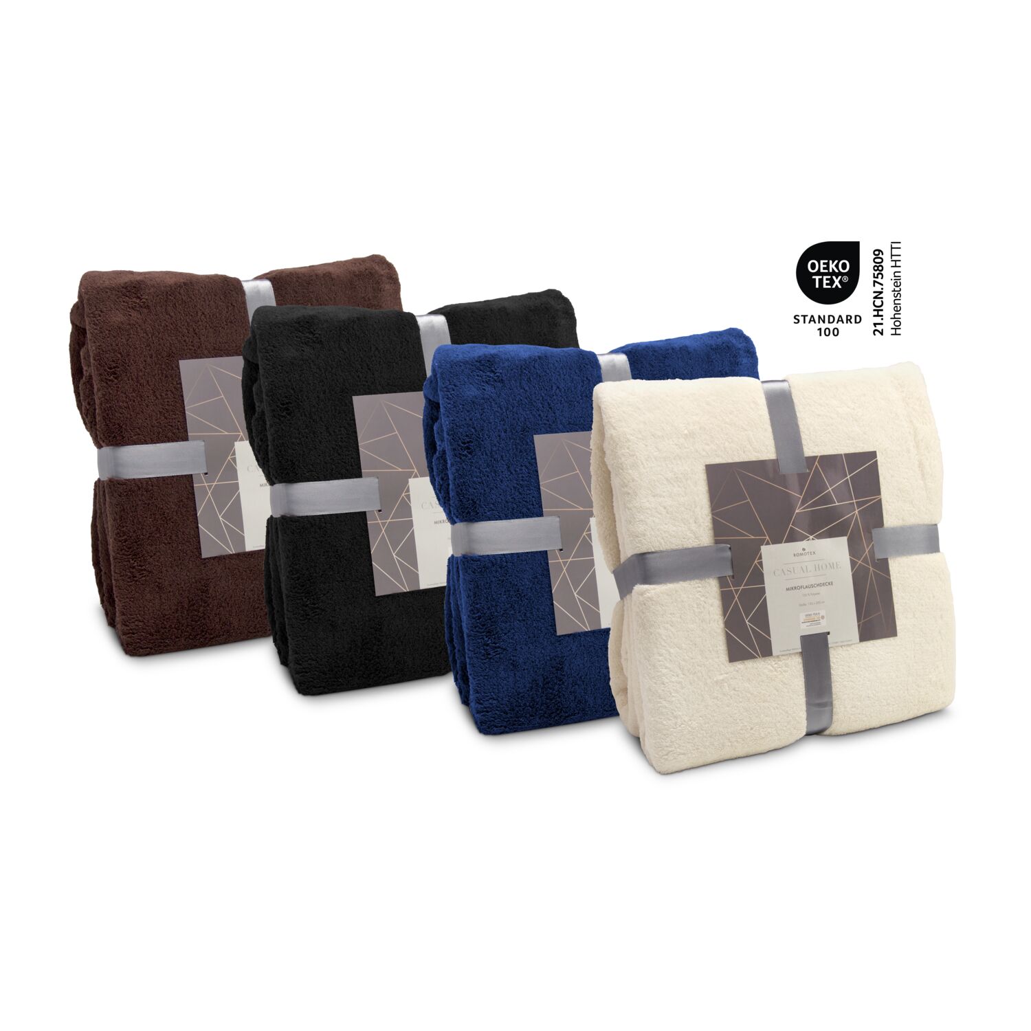 Mikroflauschdecke - 150 x 200 cm, 250 g/m²