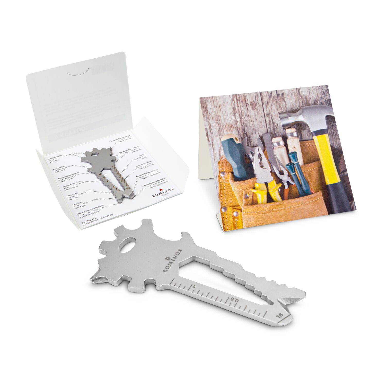 ROMINOX® Key Tool Lion (22 Funktionen) Werkzeug