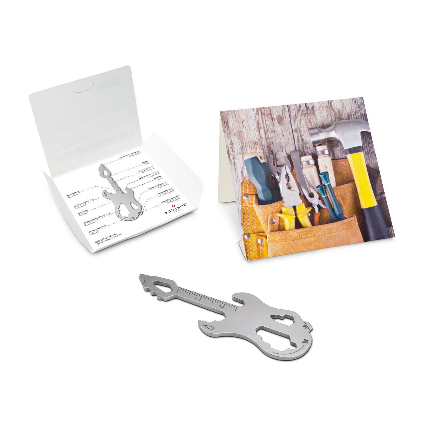ROMINOX® Key Tool Guitar (19 Funktionen) Werkzeug