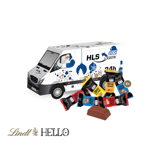 3D Präsent 'Transporter' mit Lindt HELLO