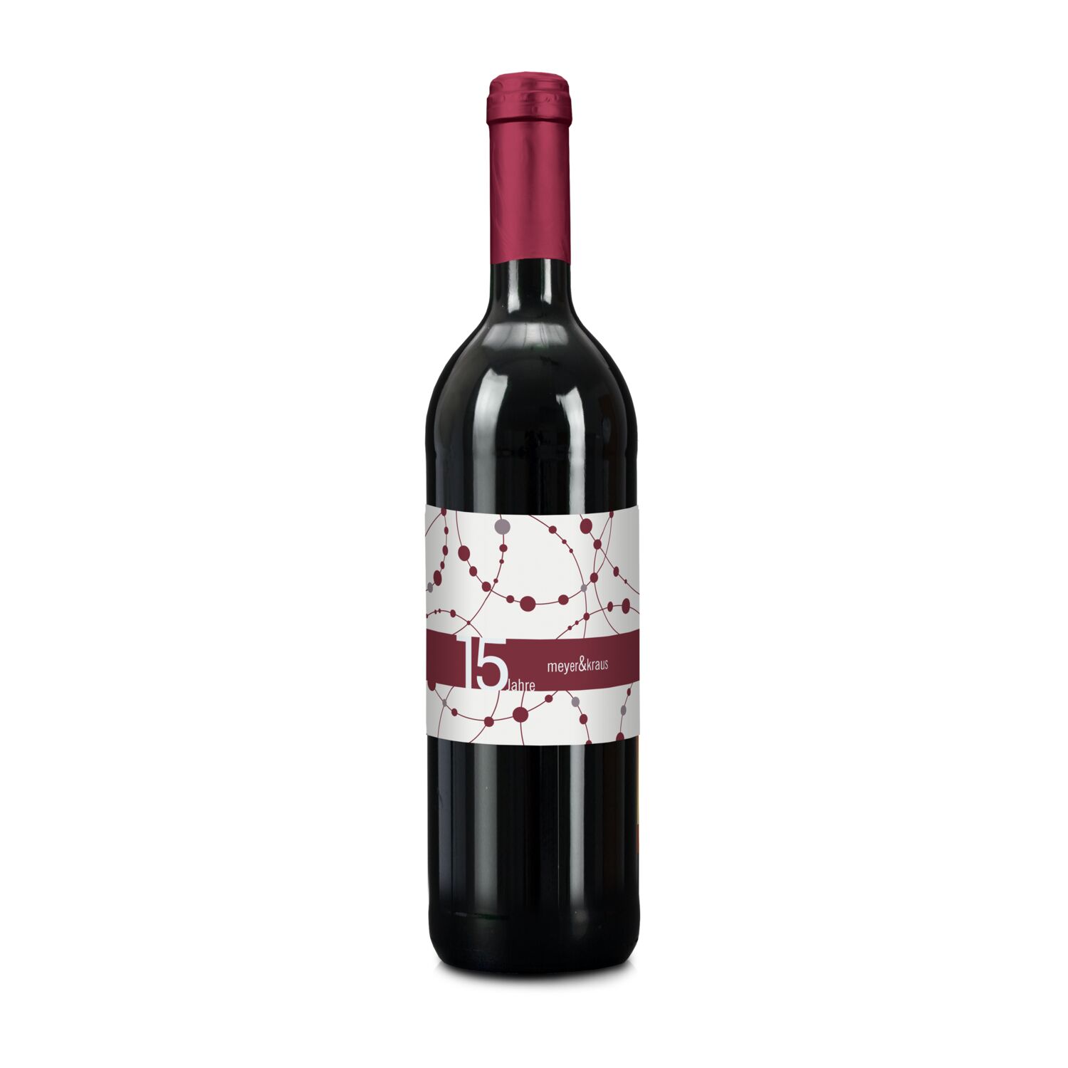 Franz. Cabernet Sauvignon Trocken - Kapselfarbe Bordeauxrot, 0,75 l
