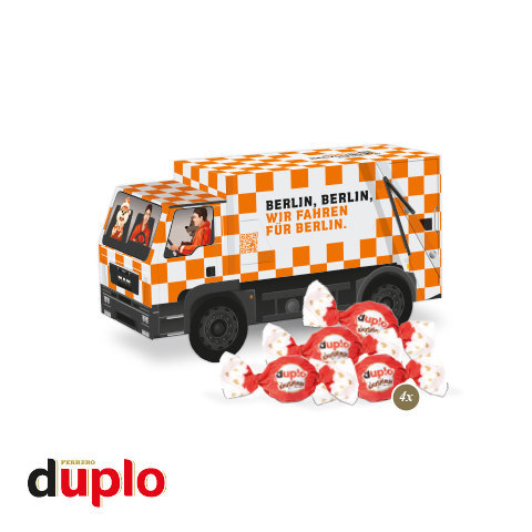 3D Präsent 'LKW' mit duplo Knusperlen