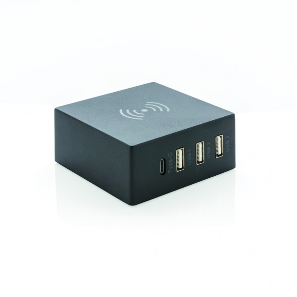 2 in 1 USB &amp; 10W Wireless-Charging Ladegerät