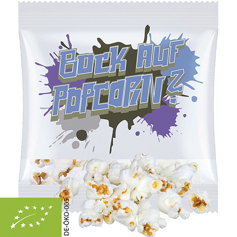 Bio Popcorn salzig, ca. 10g, Maxi-XL-Tüte