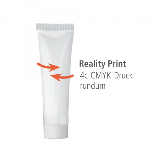 20 ml Tube. kristallklar - Handbalsam Ingwer - Limette - Reality Print
