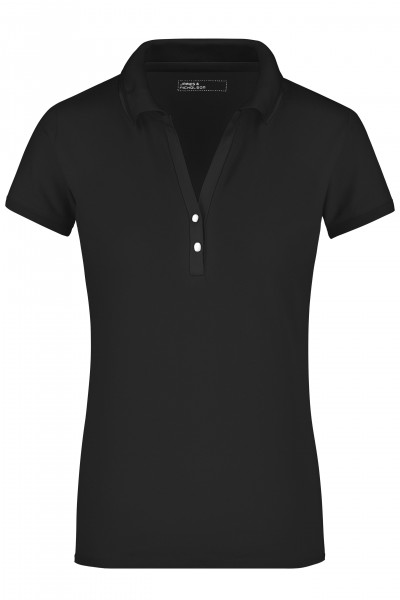 Ladies&#039; Elastic Polo Short-Sleeved