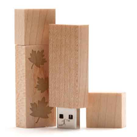 USB Stick Holz